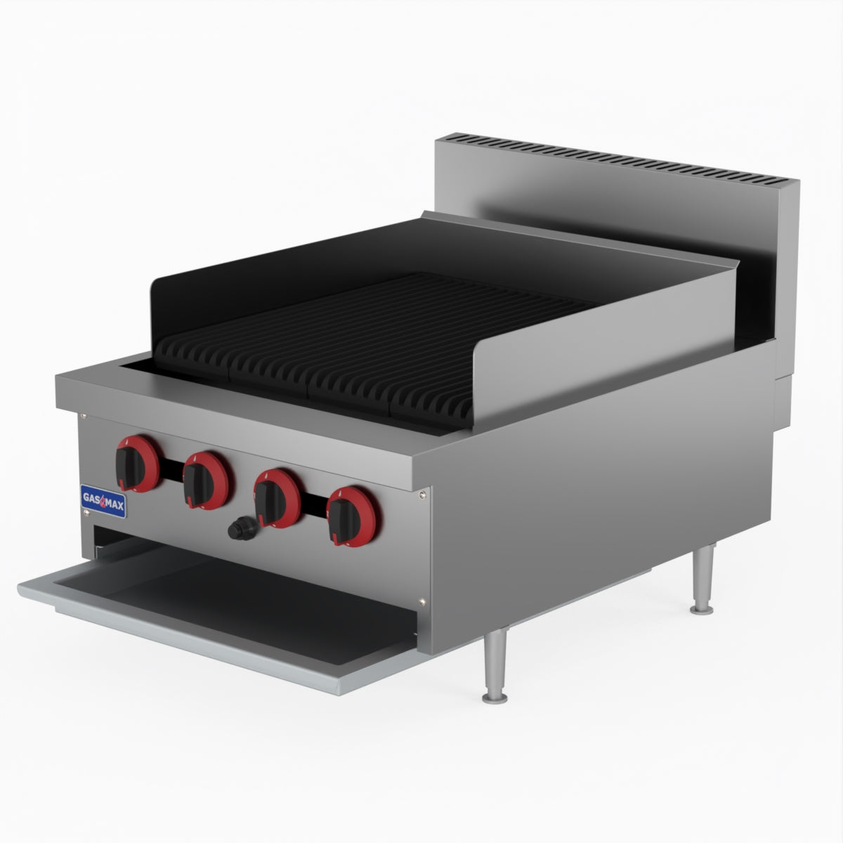 GasMax Natural Gas 4 Burner Char Grill Top QR-24E