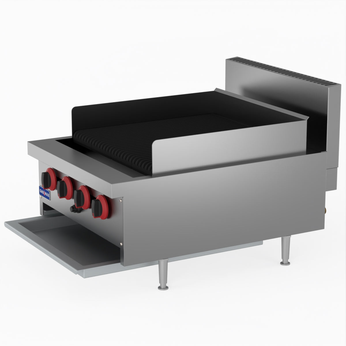 GasMax QR-24E 4 Burner Char Grill Top