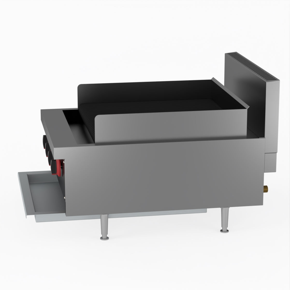 GasMax QR-24E 4 Burner Char Grill Top