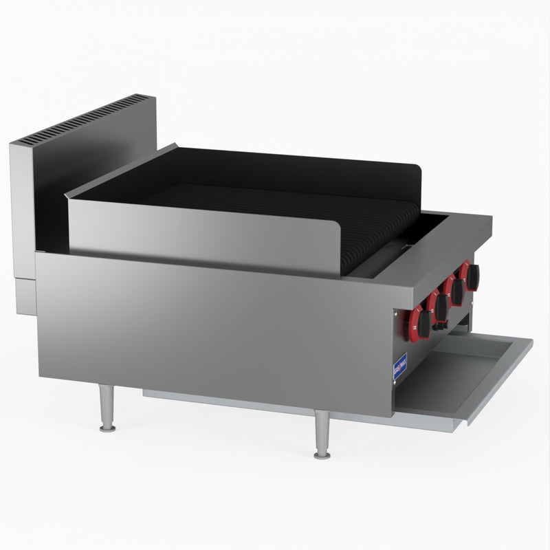 GasMax QR-24E 4 Burner Char Grill Top