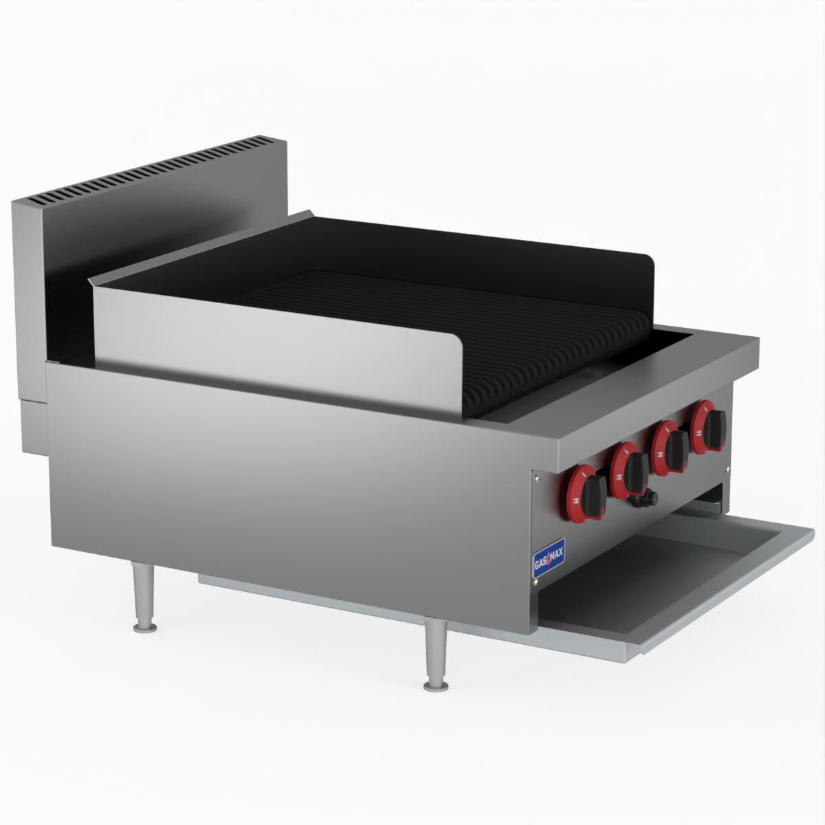 GasMax QR-24E 4 Burner Char Grill Top