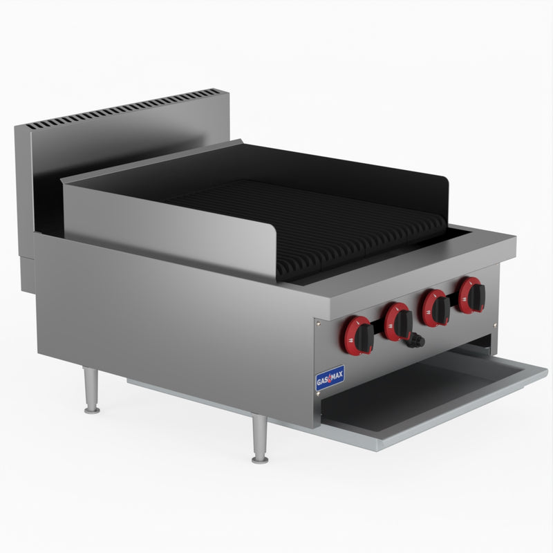 GasMax QR-24E 4 Burner Char Grill Top