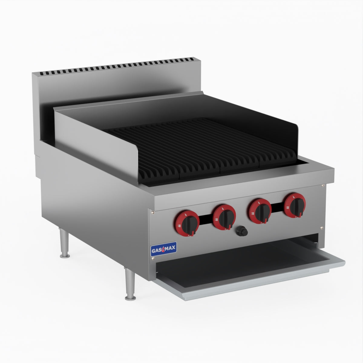 GasMax QR-24E 4 Burner Char Grill Top