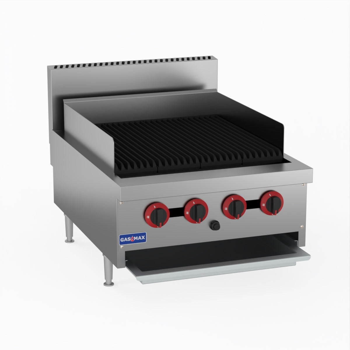 GasMax Natural Gas 4 Burner Char Grill Top QR-24E