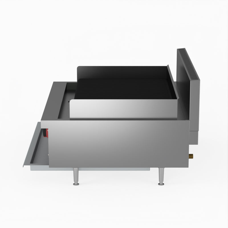 GasMax QR-36E 6 Burner Char Grill Top