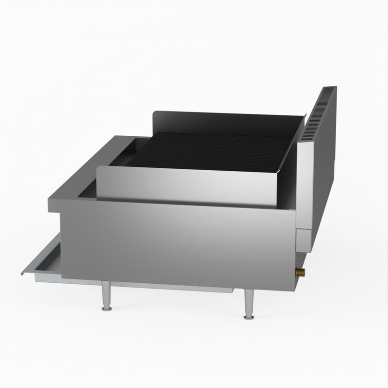 GasMax QR-36E 6 Burner Char Grill Top