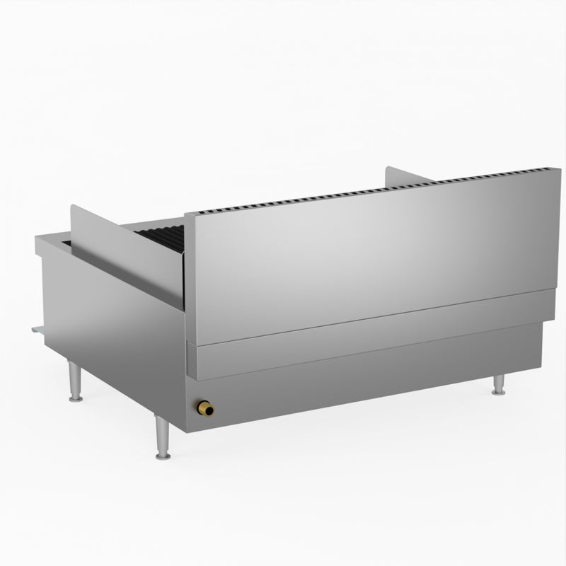 GasMax QR-36E 6 Burner Char Grill Top