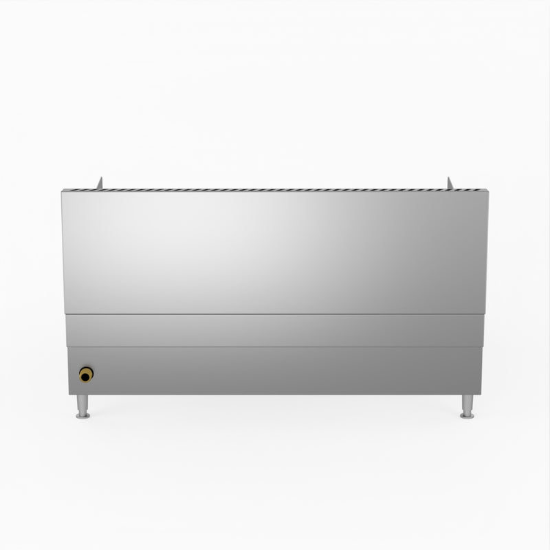 GasMax QR-36E 6 Burner Char Grill Top