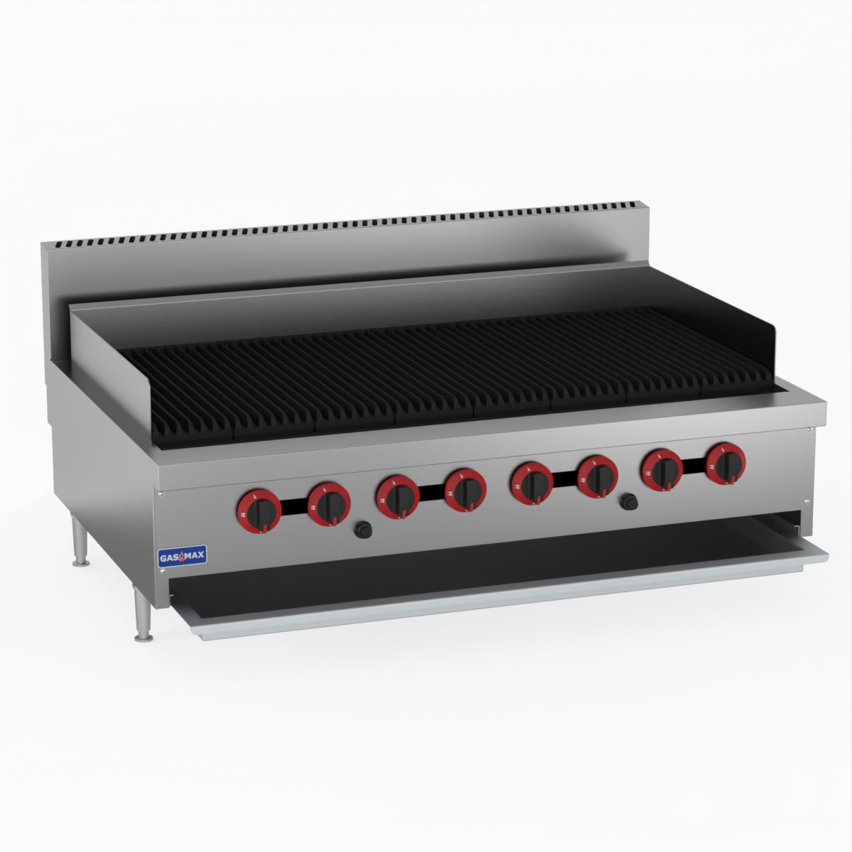 GasMax Natural Gas 8 Burner Char Grill Top QR-48E