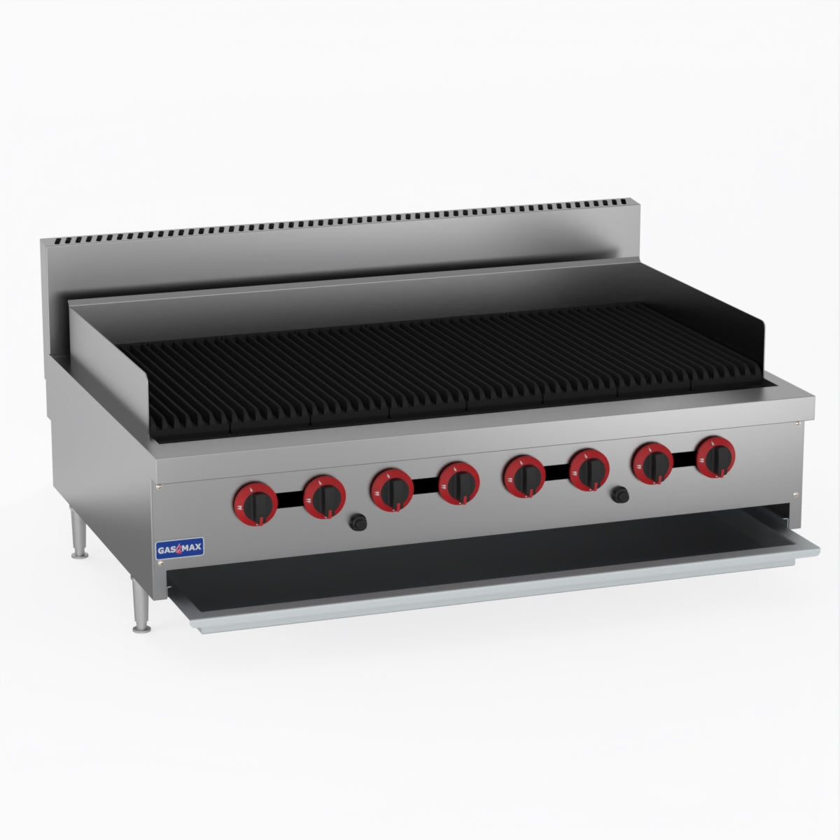 GasMax QR-48E 8 Burner Char Grill Top