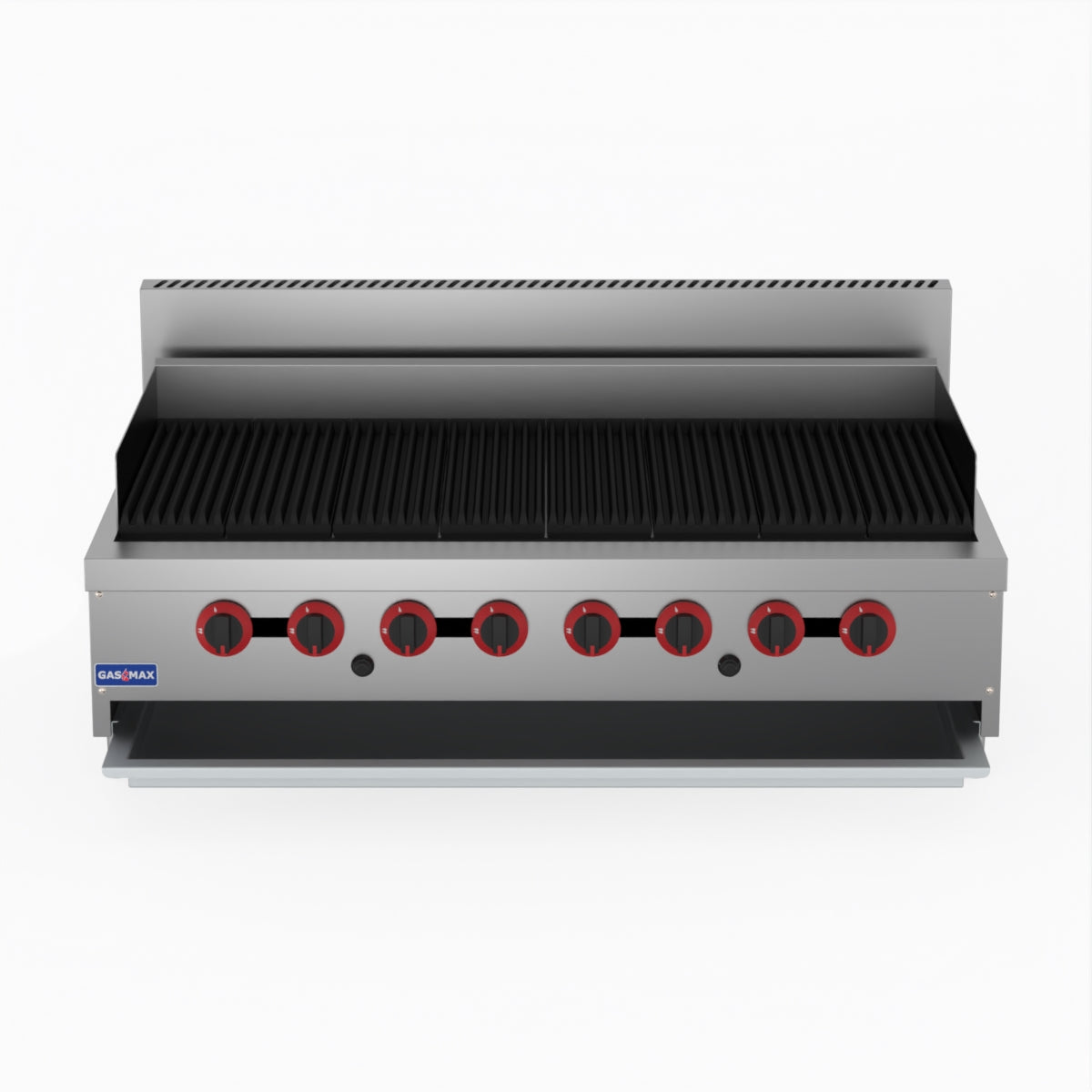 GasMax QR-48E 8 Burner Char Grill Top