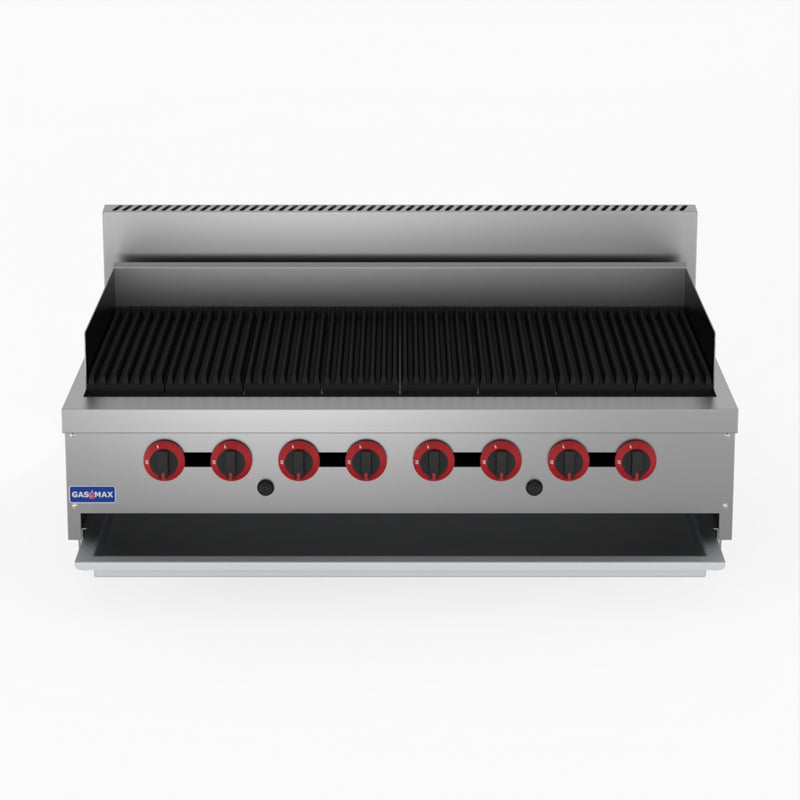 GasMax QR-48E 8 Burner Char Grill Top