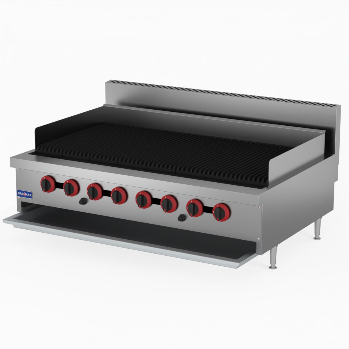 GasMax QR-48E 8 Burner Char Grill Top