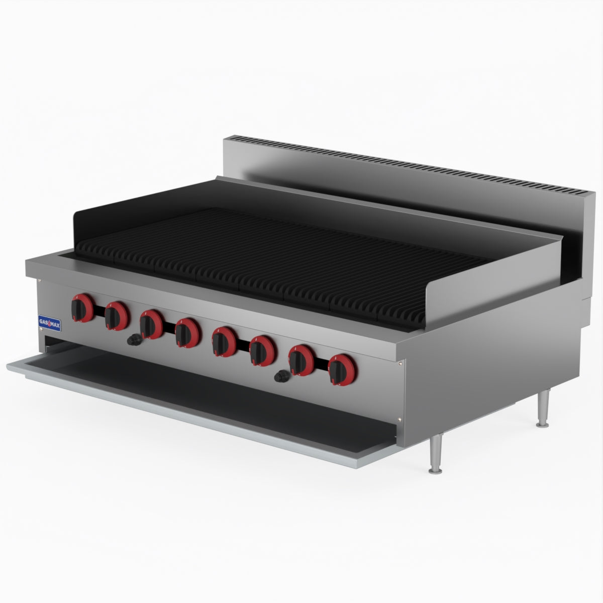 GasMax QR-48E 8 Burner Char Grill Top