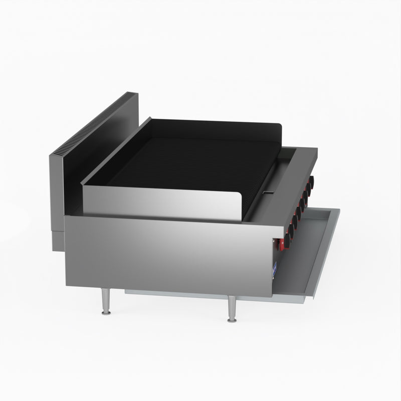 GasMax QR-48E 8 Burner Char Grill Top