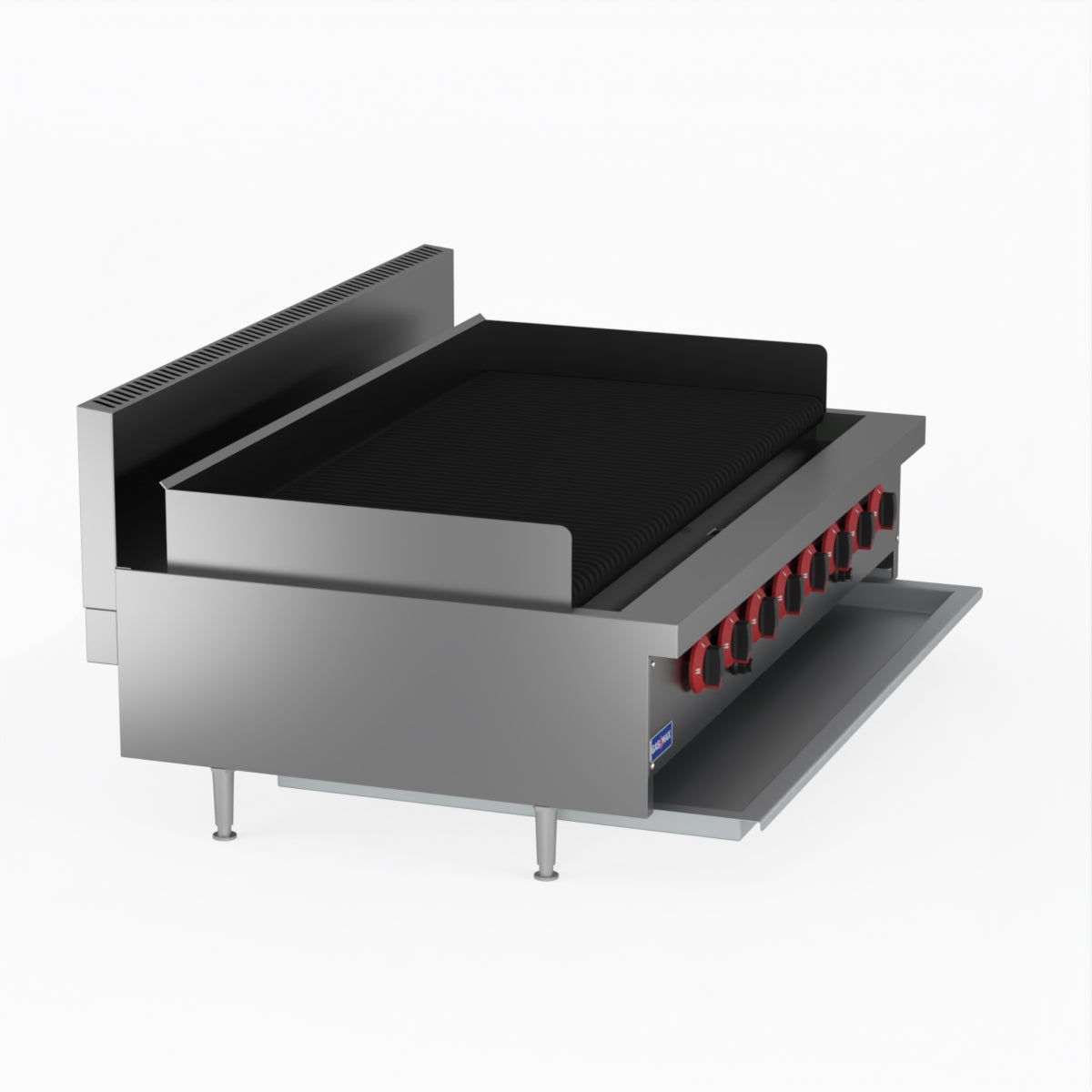 GasMax QR-48E 8 Burner Char Grill Top