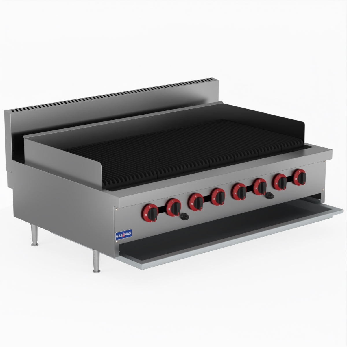 GasMax QR-48E 8 Burner Char Grill Top