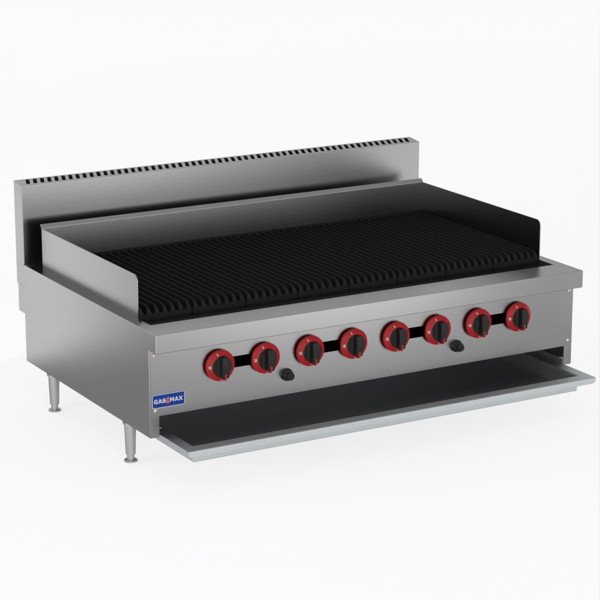 GasMax QR-48E 8 Burner Char Grill Top