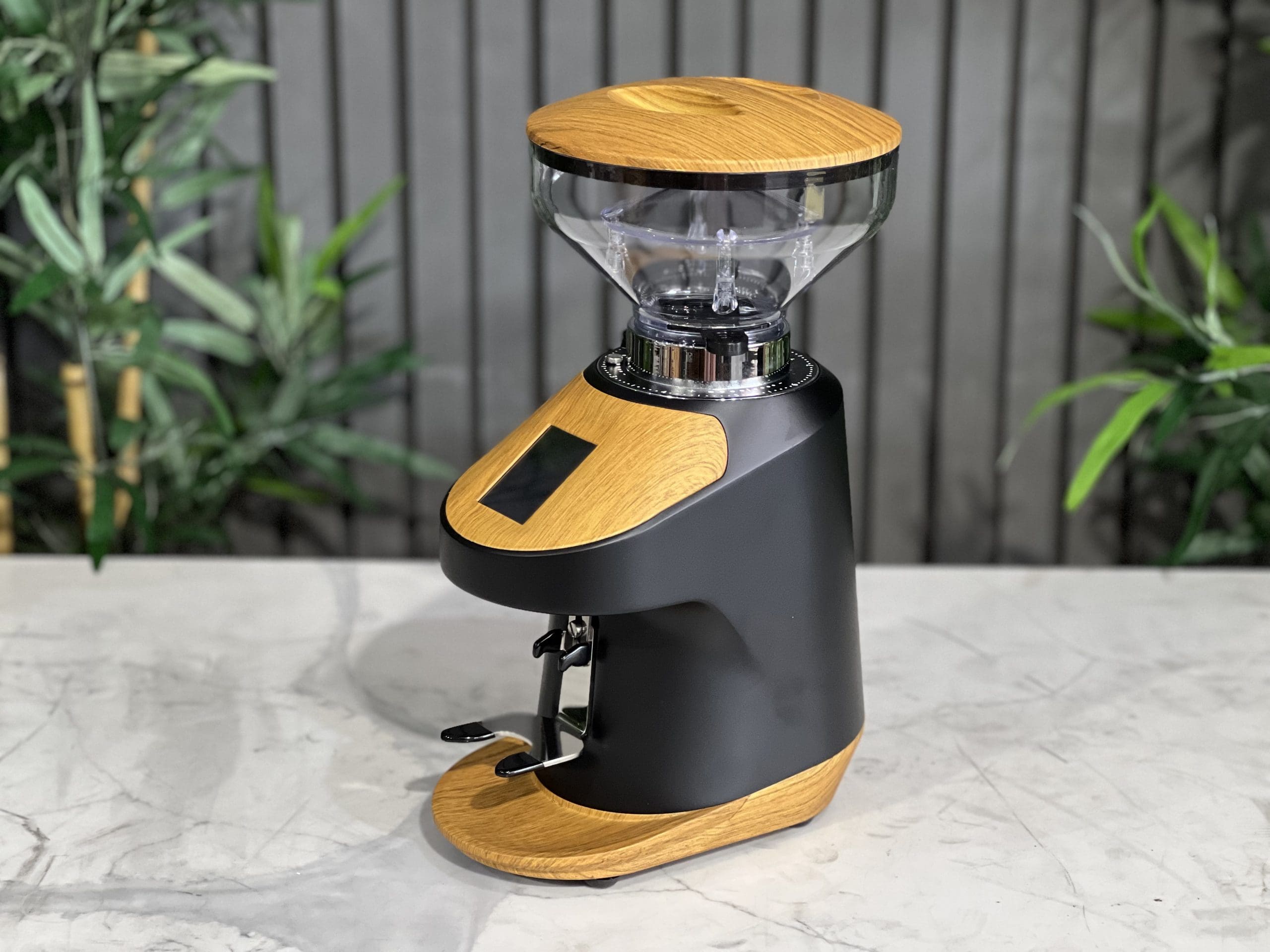 Quamar Nemo-Q Black - Coffee Grinder - Timber