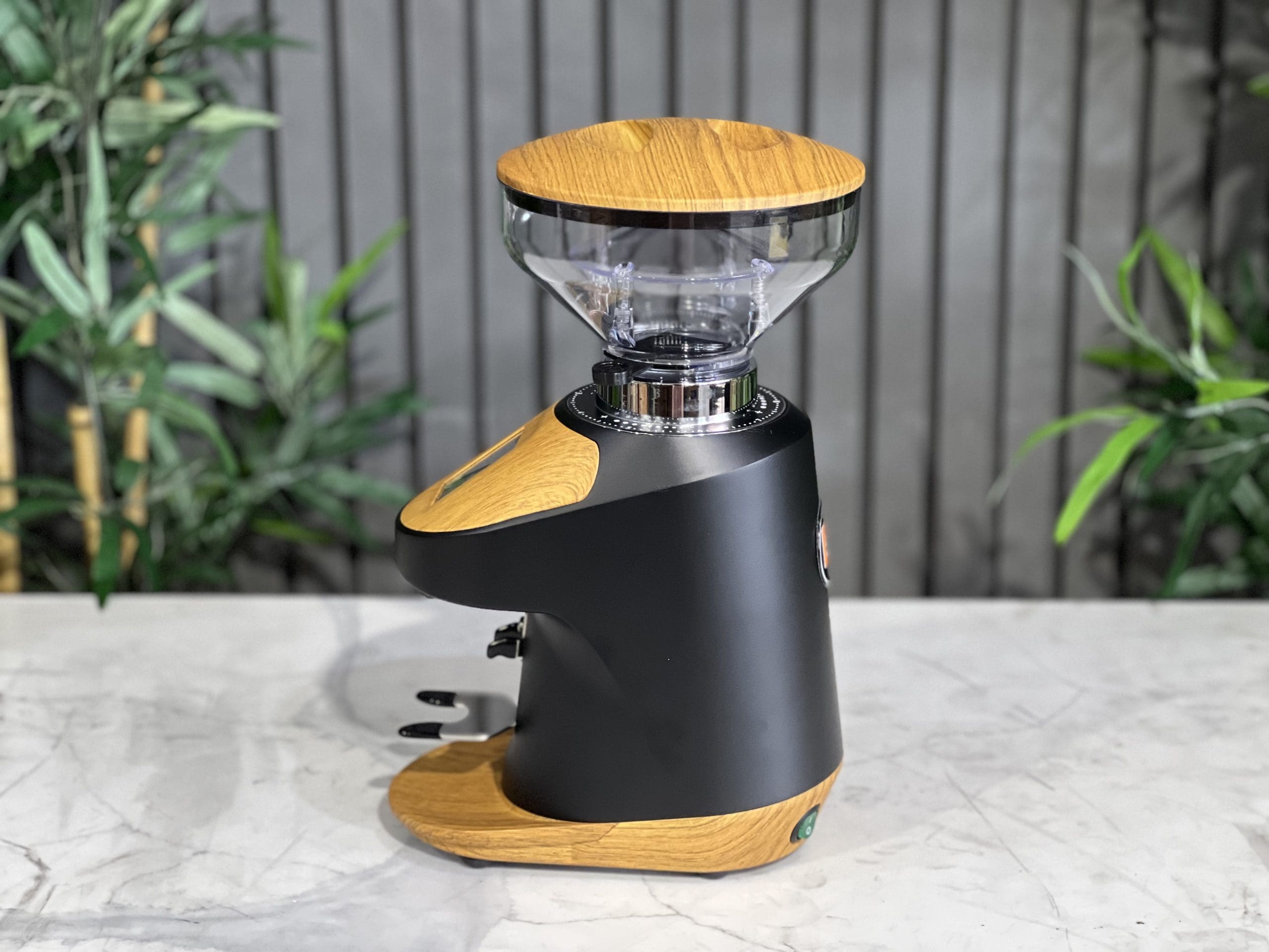 Quamar Nemo-Q Black - Coffee Grinder - Timber