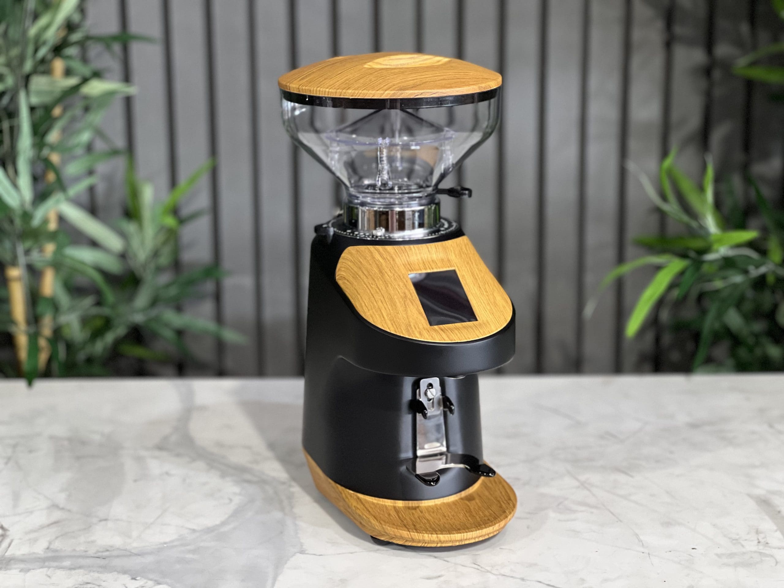 Quamar Nemo-Q Black - Coffee Grinder - Timber