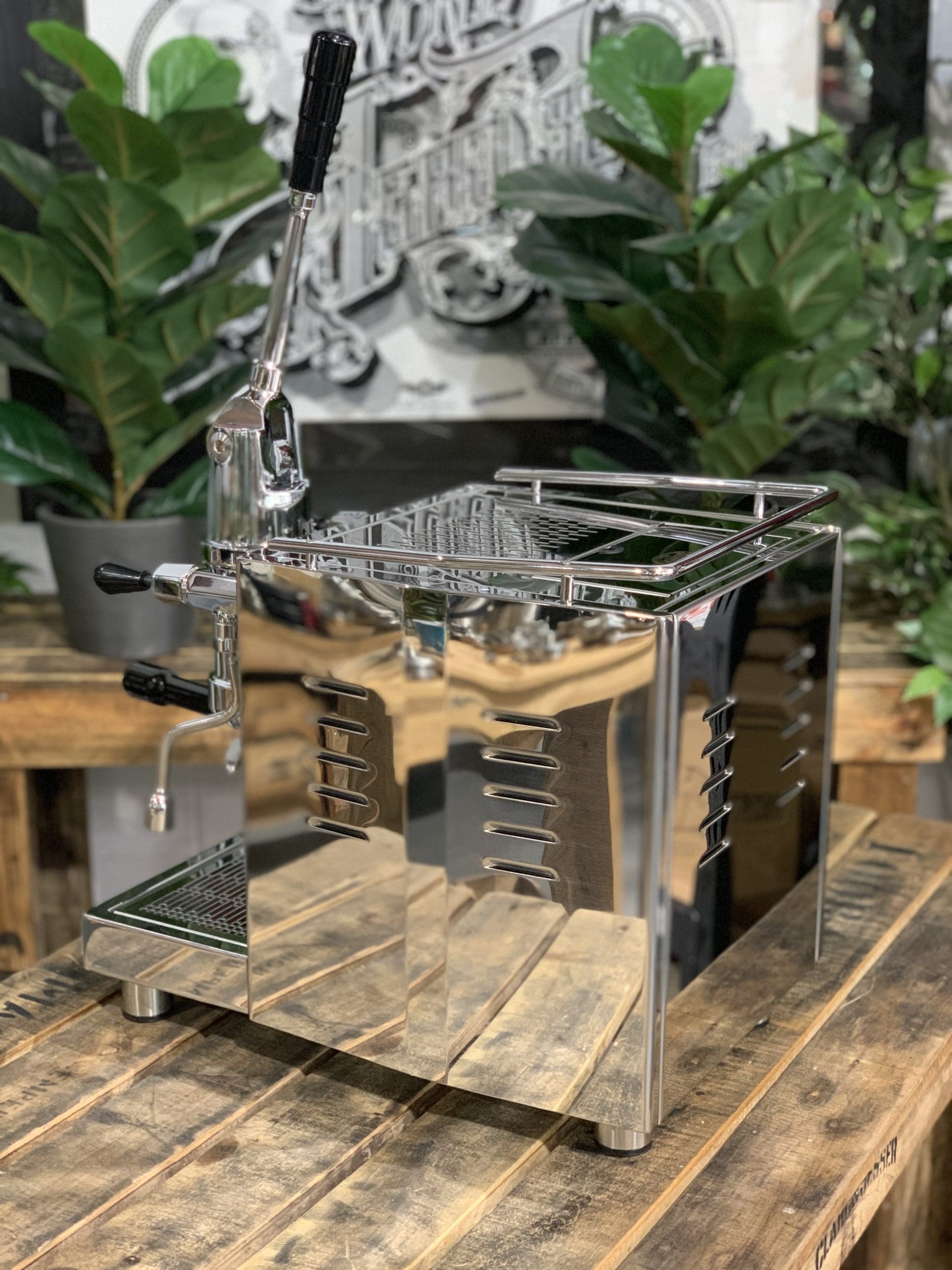 Quick Mill Rapida Lever - 1 Group Commercial Espresso Machine - Stainless