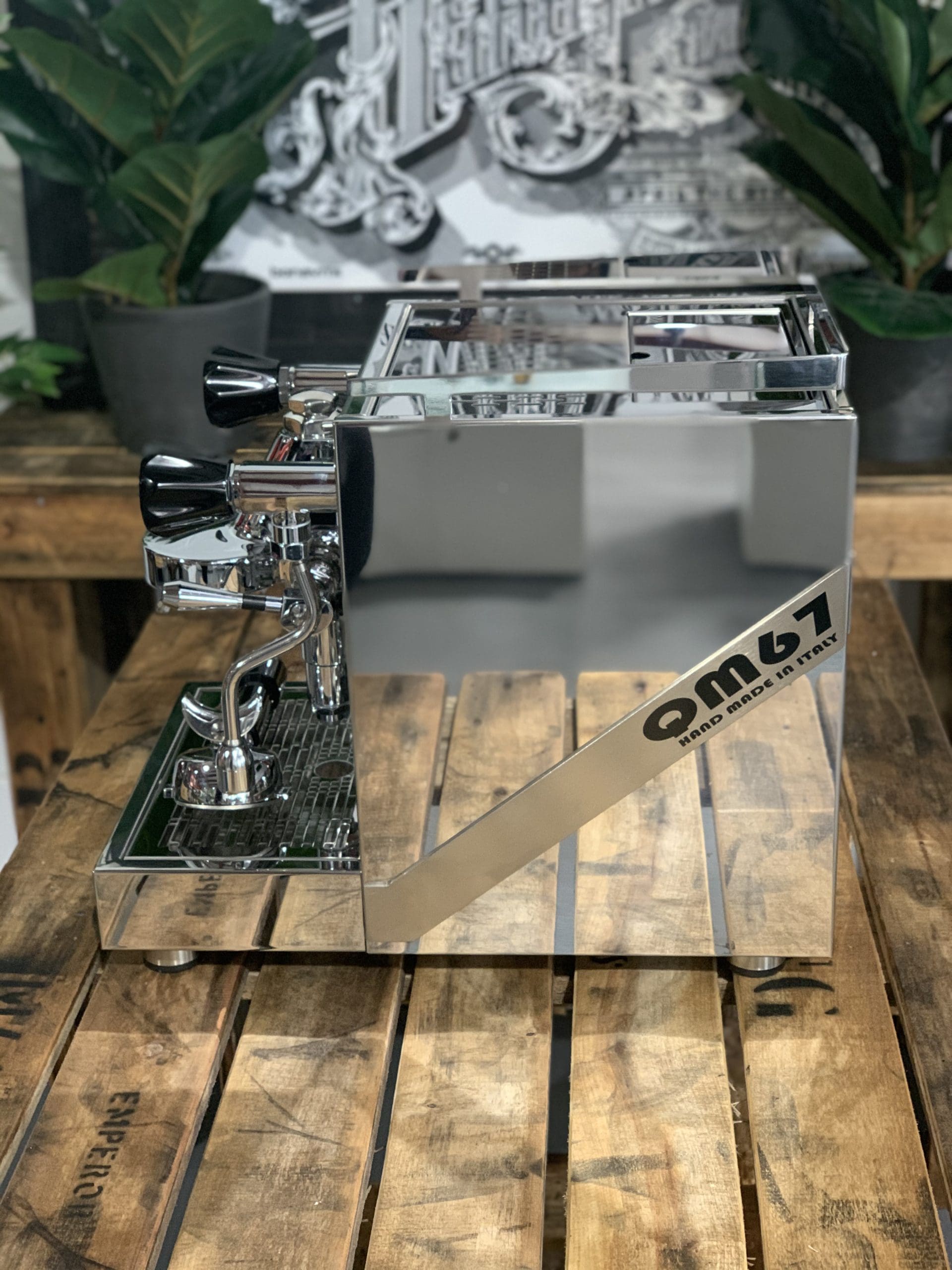 Quick Mill QM67 - 1 Group Commercial Espresso Machine - Stainless