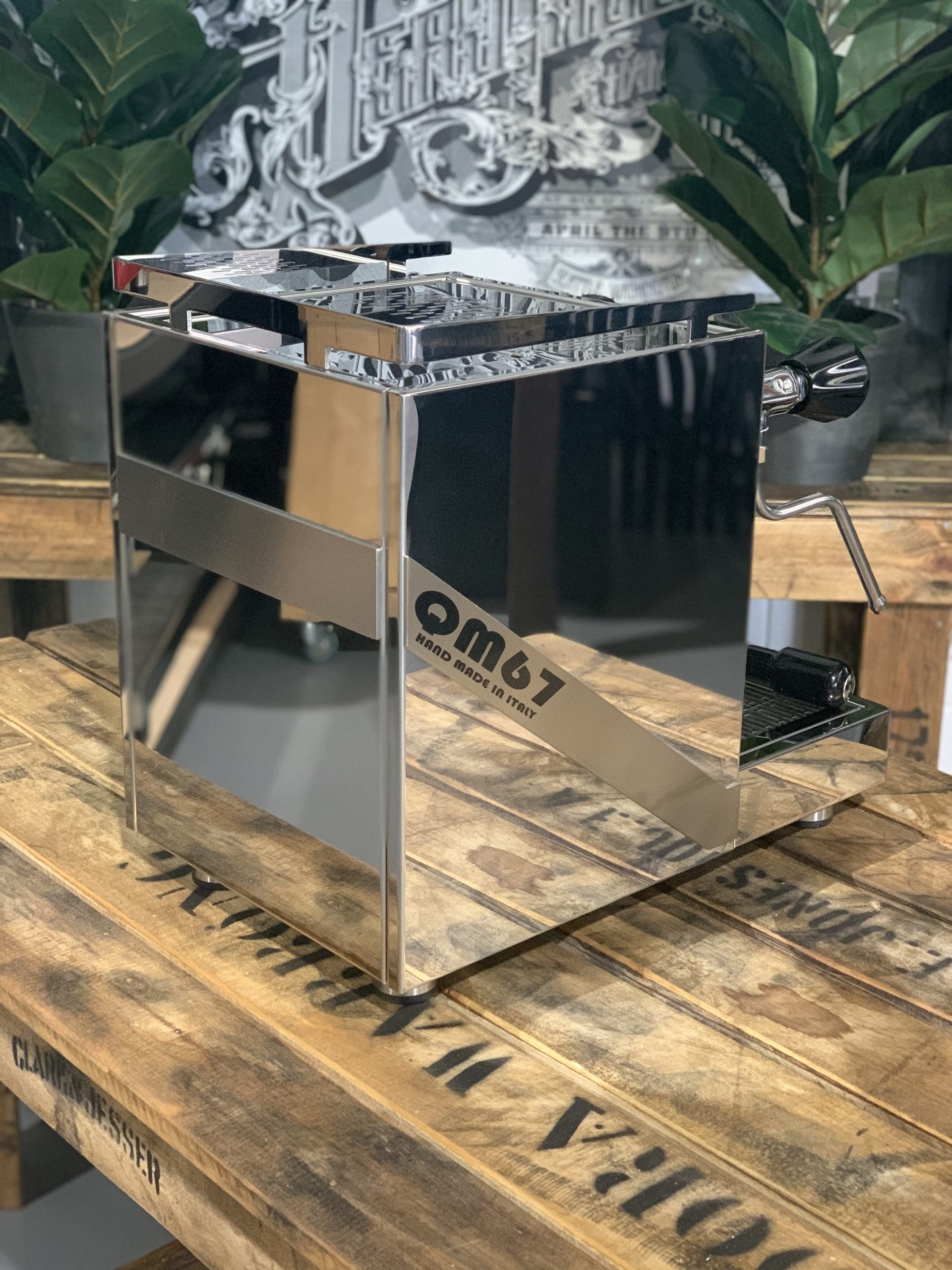 Quick Mill QM67 - 1 Group Commercial Espresso Machine - Stainless