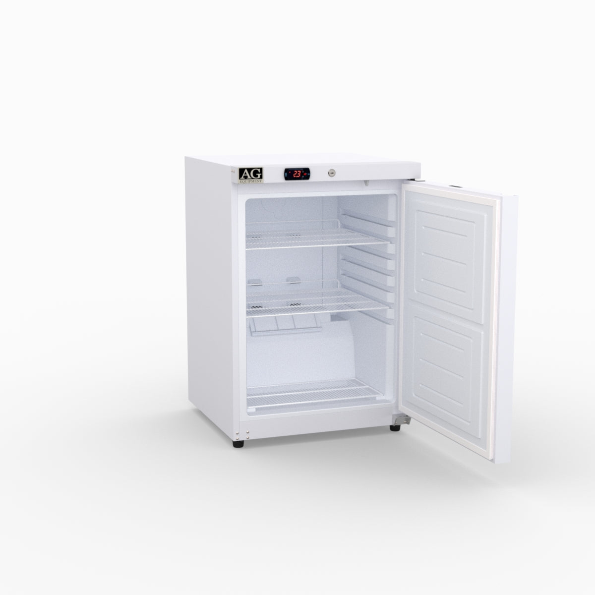 AG Equipment 200L Underbench Single Door Ventilated Light-Duty Fridge R200V