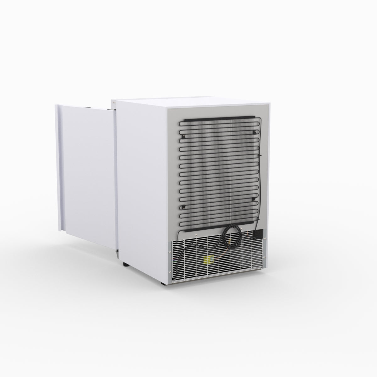 AG Equipment 200L Underbench Single Door Ventilated Light-Duty Fridge R200V