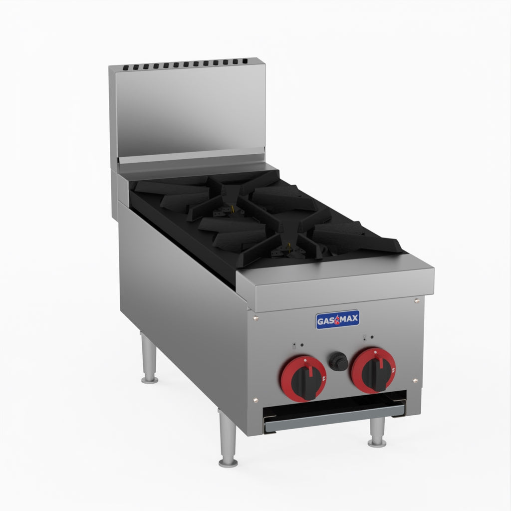 GasMax Gas Cook Top 2 Burner With Flame Failure- RB-2E