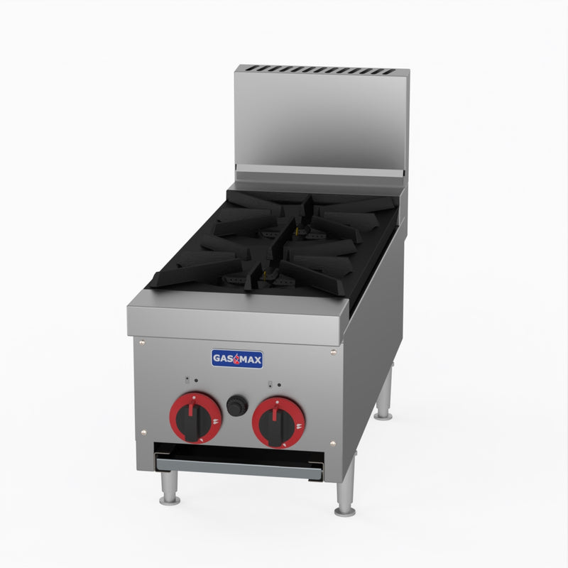 GasMax Gas Cook Top 2 Burner With Flame Failure- RB-2E