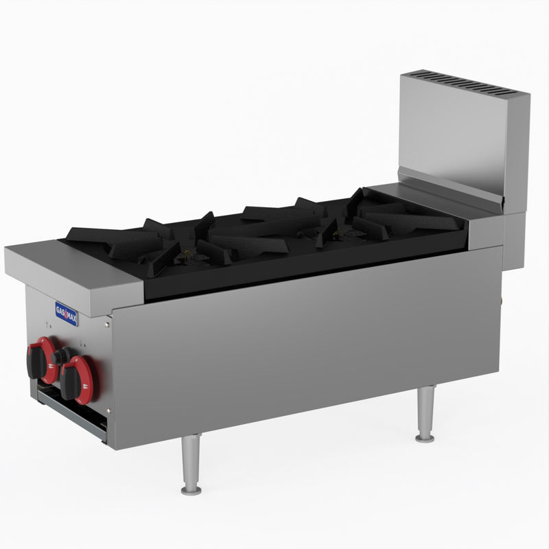 GasMax Gas Cook Top 2 Burner With Flame Failure- RB-2E