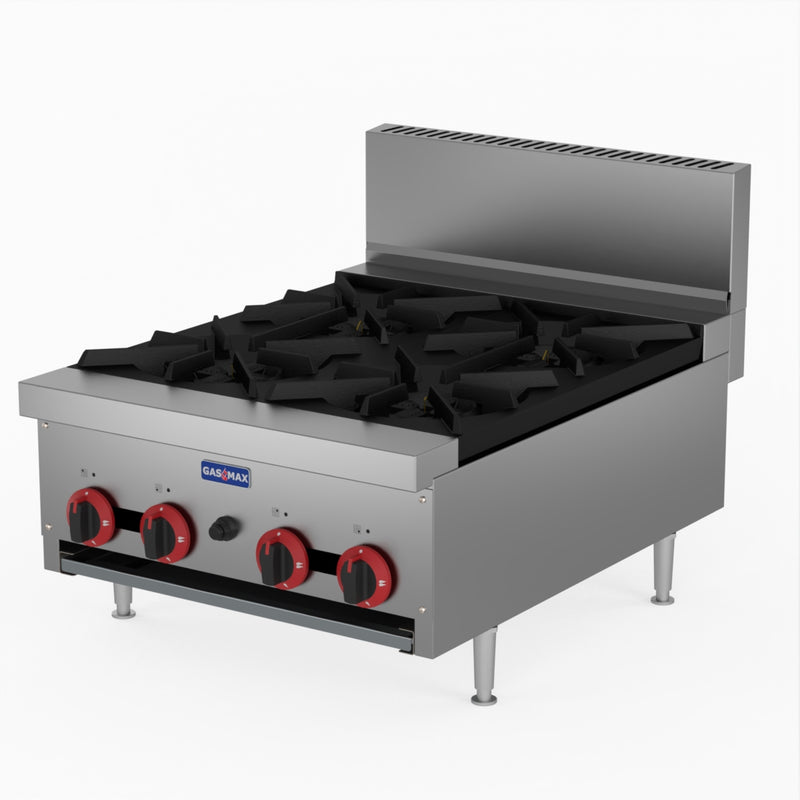 GasMax Gas Cook Top 4 Burner With Flame Failure RB-4ELPG