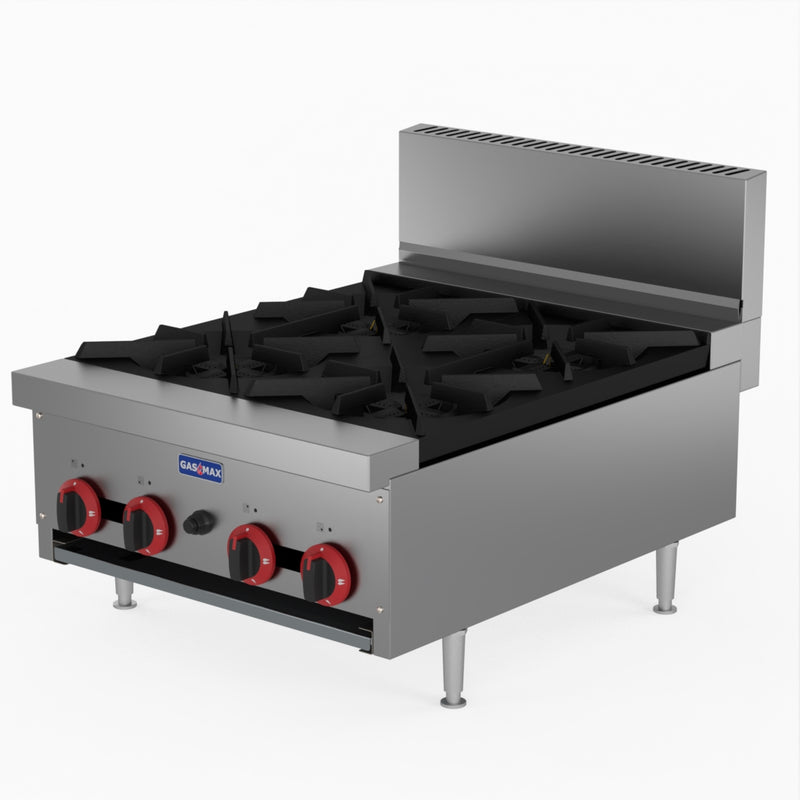 GasMax Gas Cook Top 4 Burner With Flame Failure RB-4E