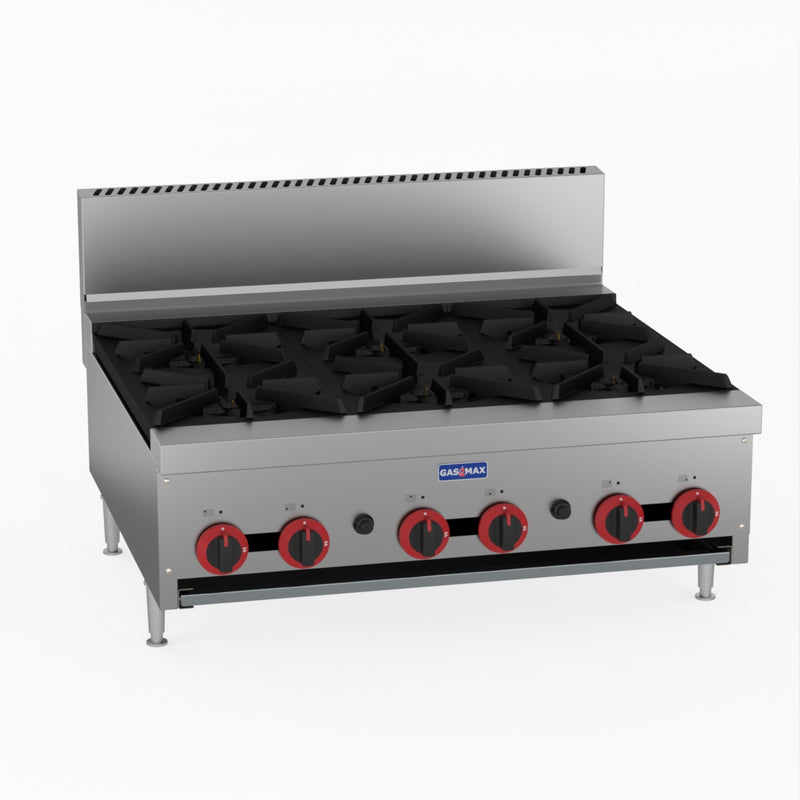 GasMax Cookop 6 Burner with Flame Failure - RB-6E