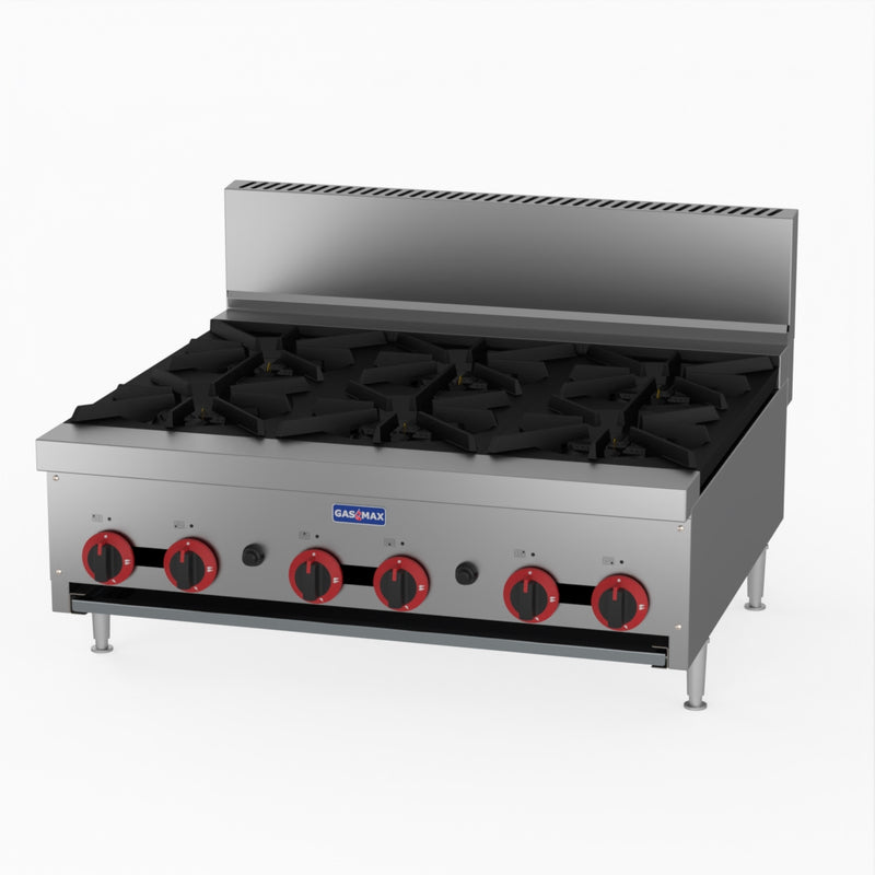 GasMax Gas Cook Top 6 Burner With Flame Failure RB-6E