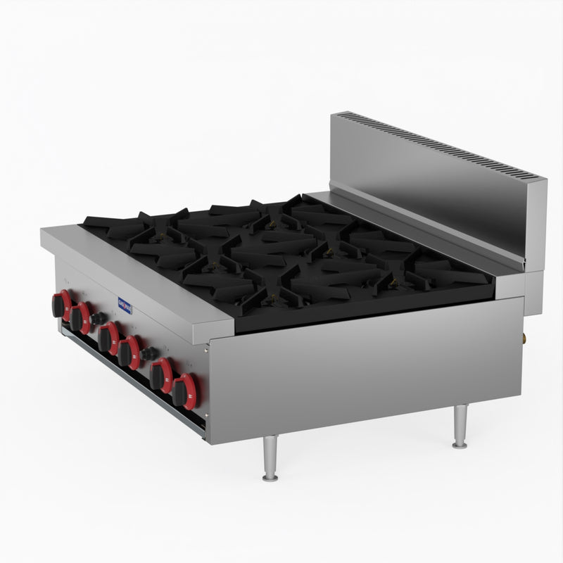 GasMax Gas Cook Top 6 Burner With Flame Failure RB-6E