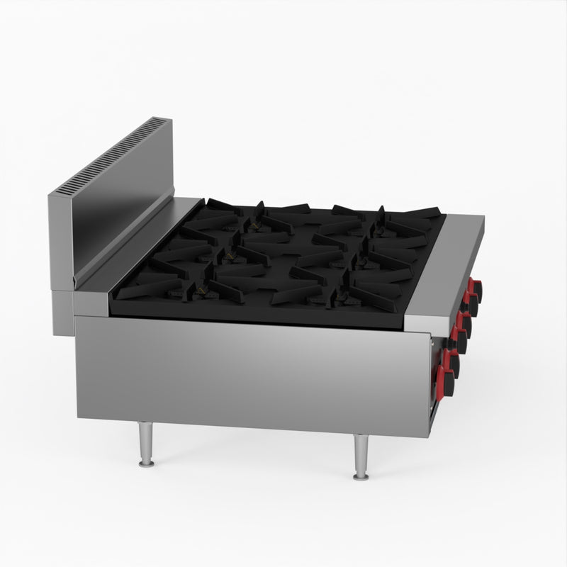 GasMax Gas Cook Top 6 Burner With Flame Failure RB-6E