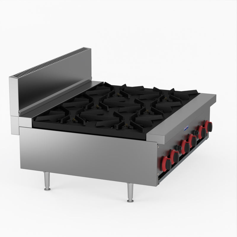 GasMax Cookop 6 Burner with Flame Failure - RB-6E