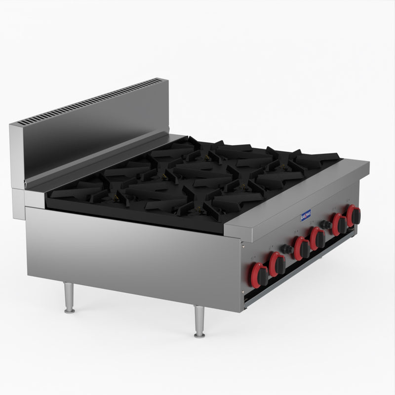 GasMax Gas Cook Top 6 Burner With Flame Failure RB-6E