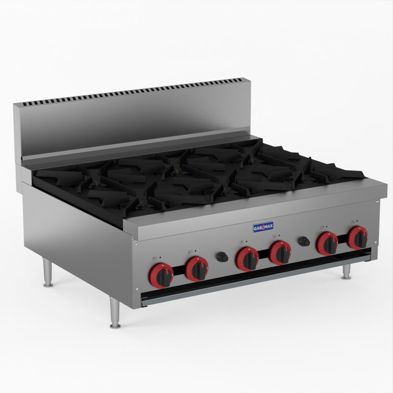 GasMax Cookop 6 Burner with Flame Failure - RB-6E