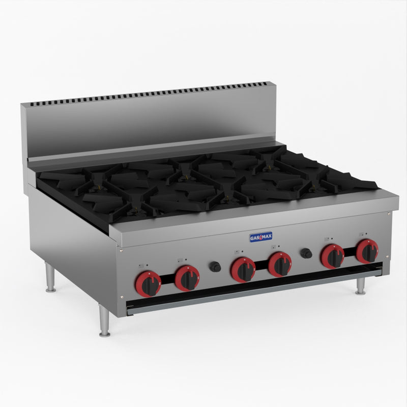 GasMax Cookop 6 Burner with Flame Failure - RB-6E