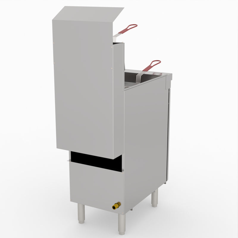 FryMAX Superfast Natural Gas Tube Fryer RC300E