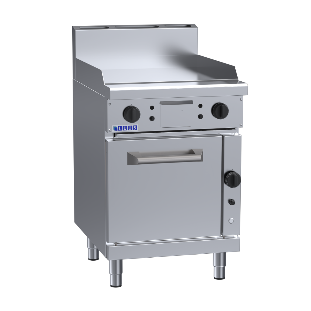 Luus RF-6P 600mm Commercial Gas Griddle Range & Convection Oven RF-6P-LPG