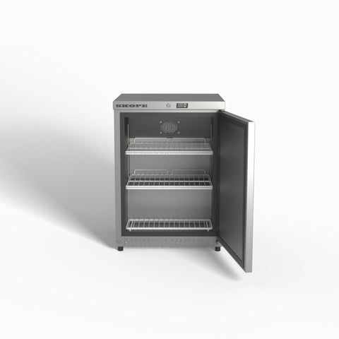 Skope ReFlex 1 Solid Door Underbench Fridge