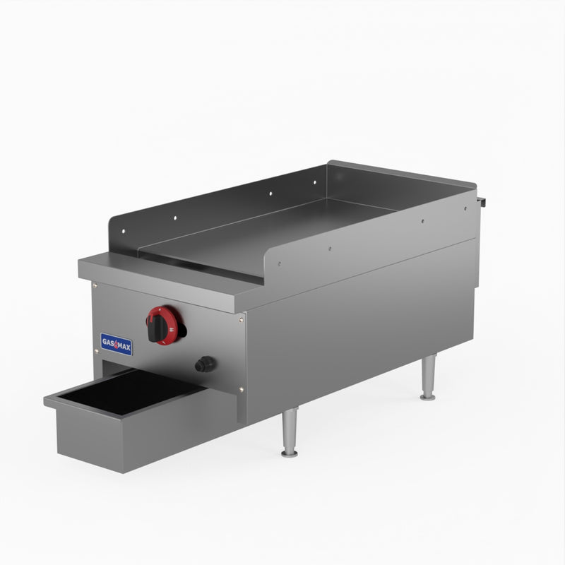 GasMax Single Burner Griddle Top - RGT-16E