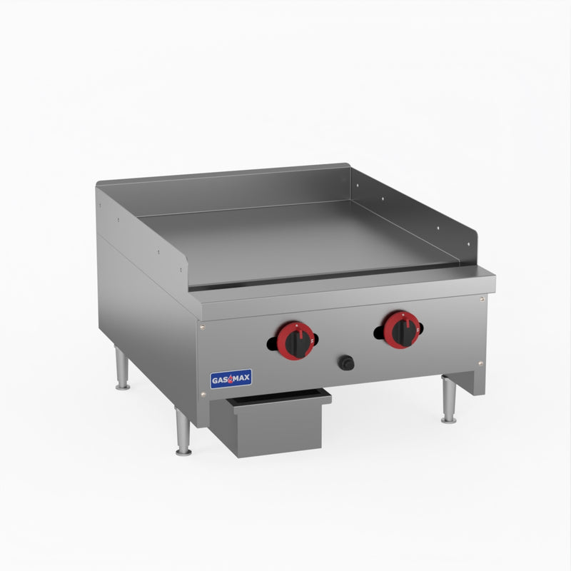 GasMax Two Burner Griddle Lpg RGT-24ELPG