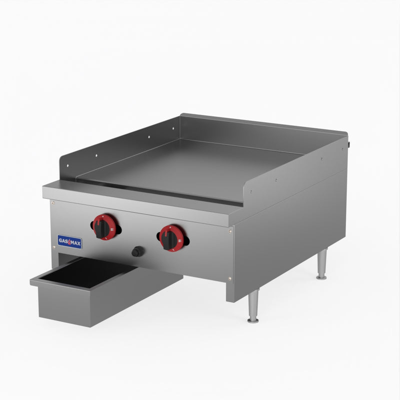 GasMax Two Burner Griddle RGT-24E