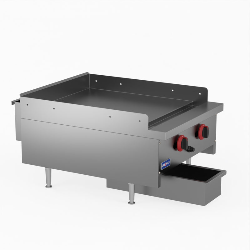 GasMax Two Burner Griddle RGT-24E